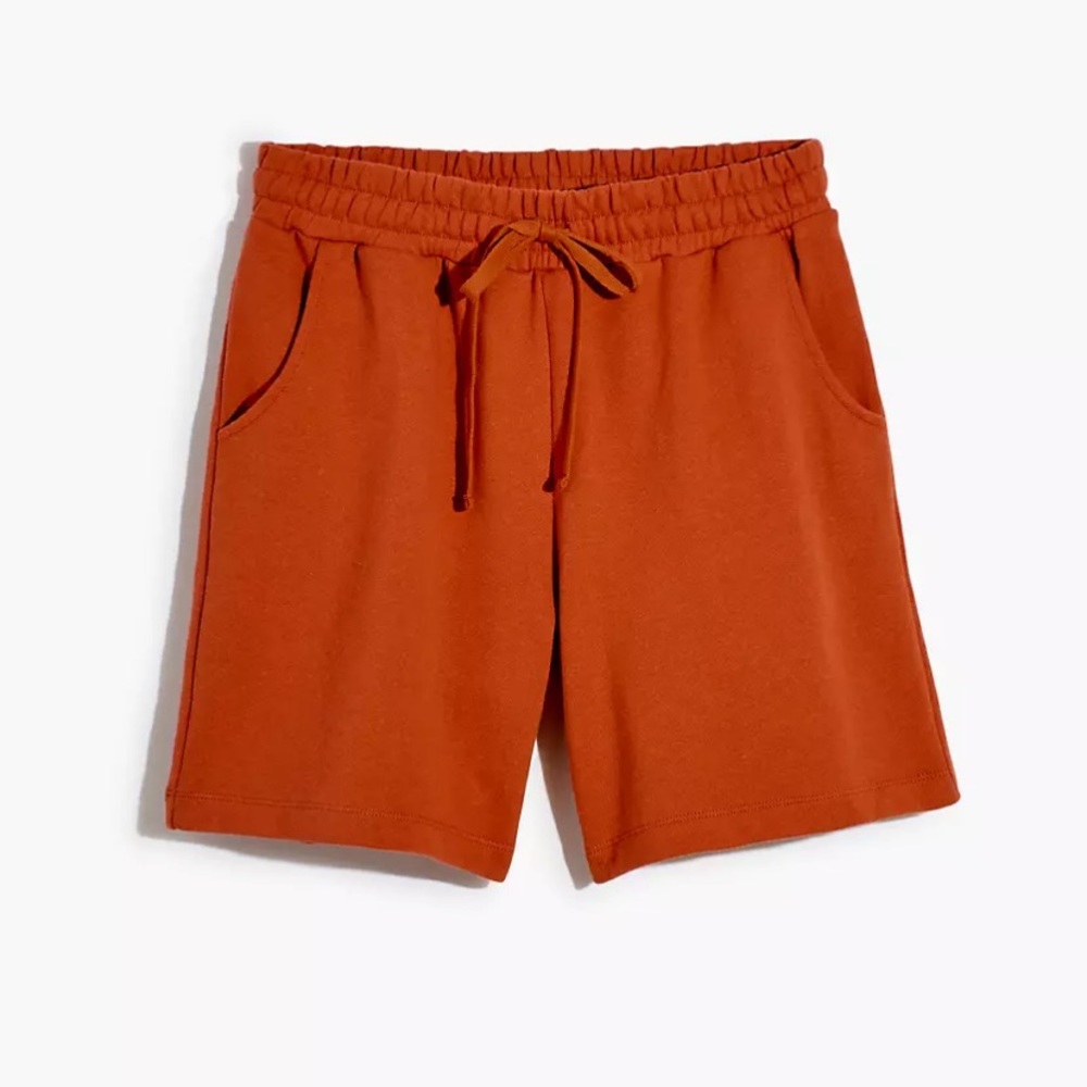 Madewell Cotton-hemp Pull-on Sweatshorts